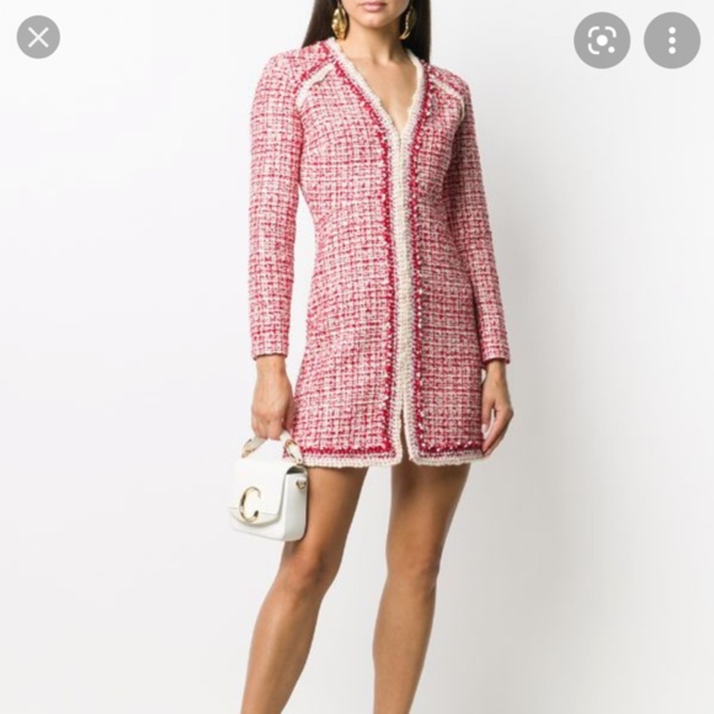 Giambattista Valli  wool-blend dress